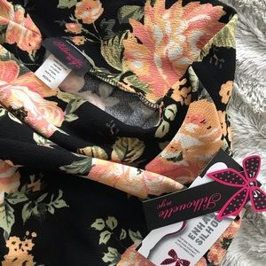 Silhouette NYC Floral Skirt